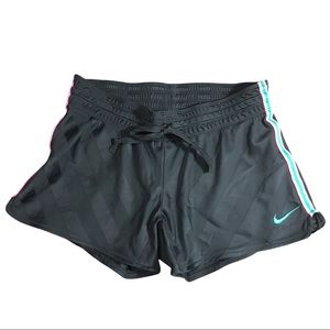 Women’s NIKE Dri-Fit Gray Running Shorts in size S